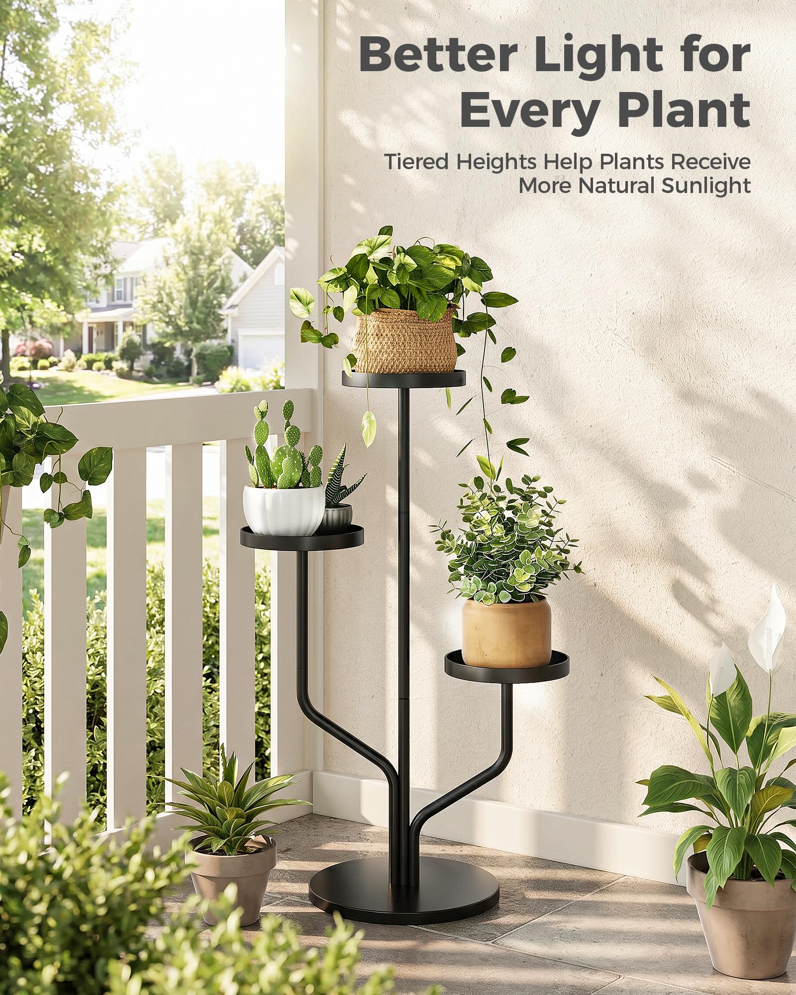 Bamworld base and round support highlighting anti-tip stability and safety benefit