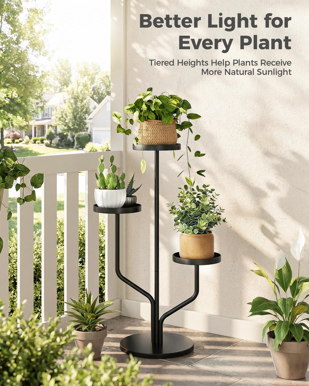 Bamworld base and round support highlighting anti-tip stability and safety benefit