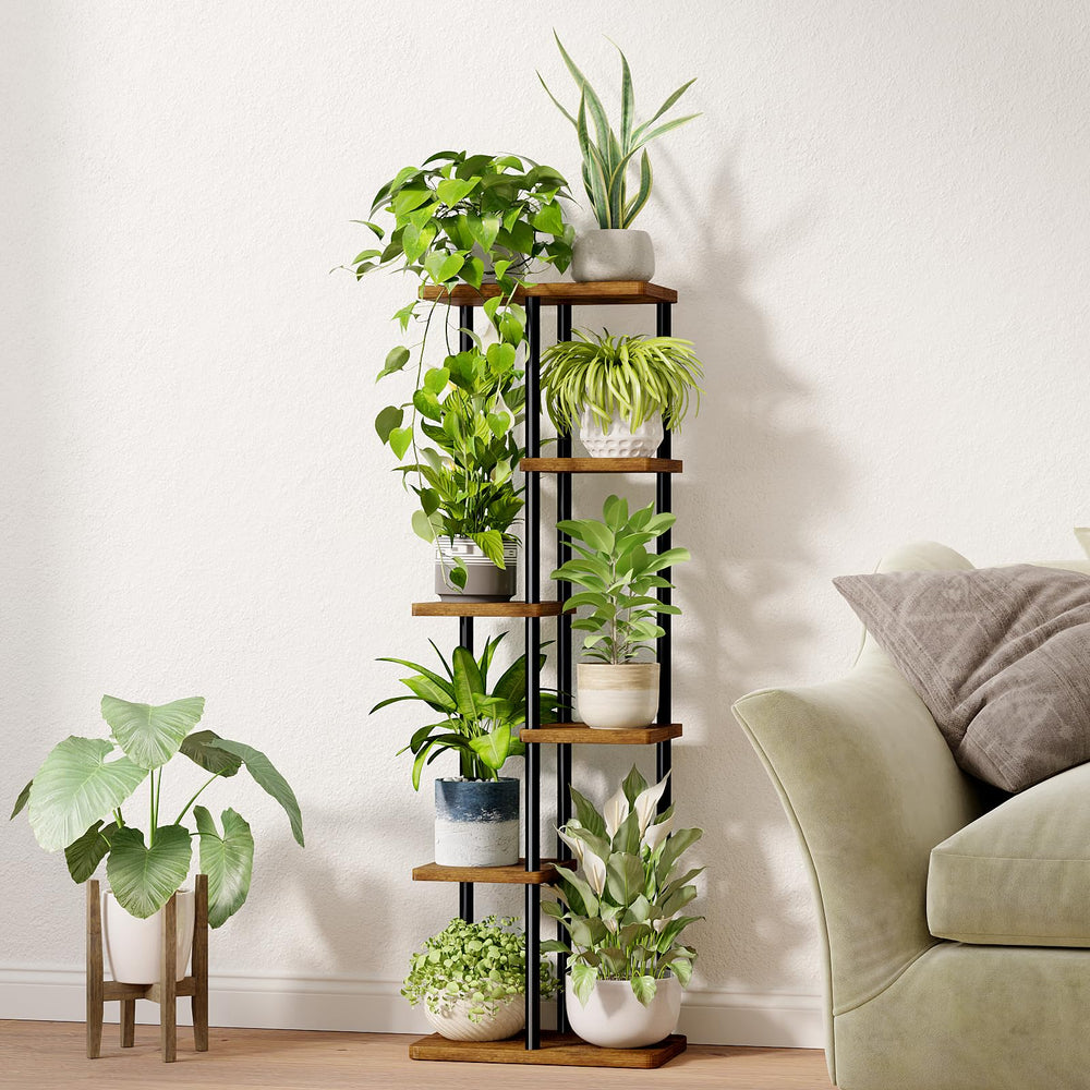 Bamworld bottom tier with pots showing capacity and scale benefit