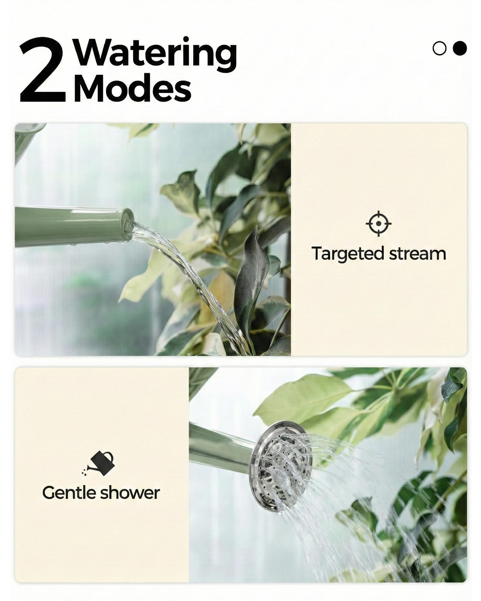 Bamworld dual-handle angle shot highlighting ergonomic grips for comfortable, stable pouring