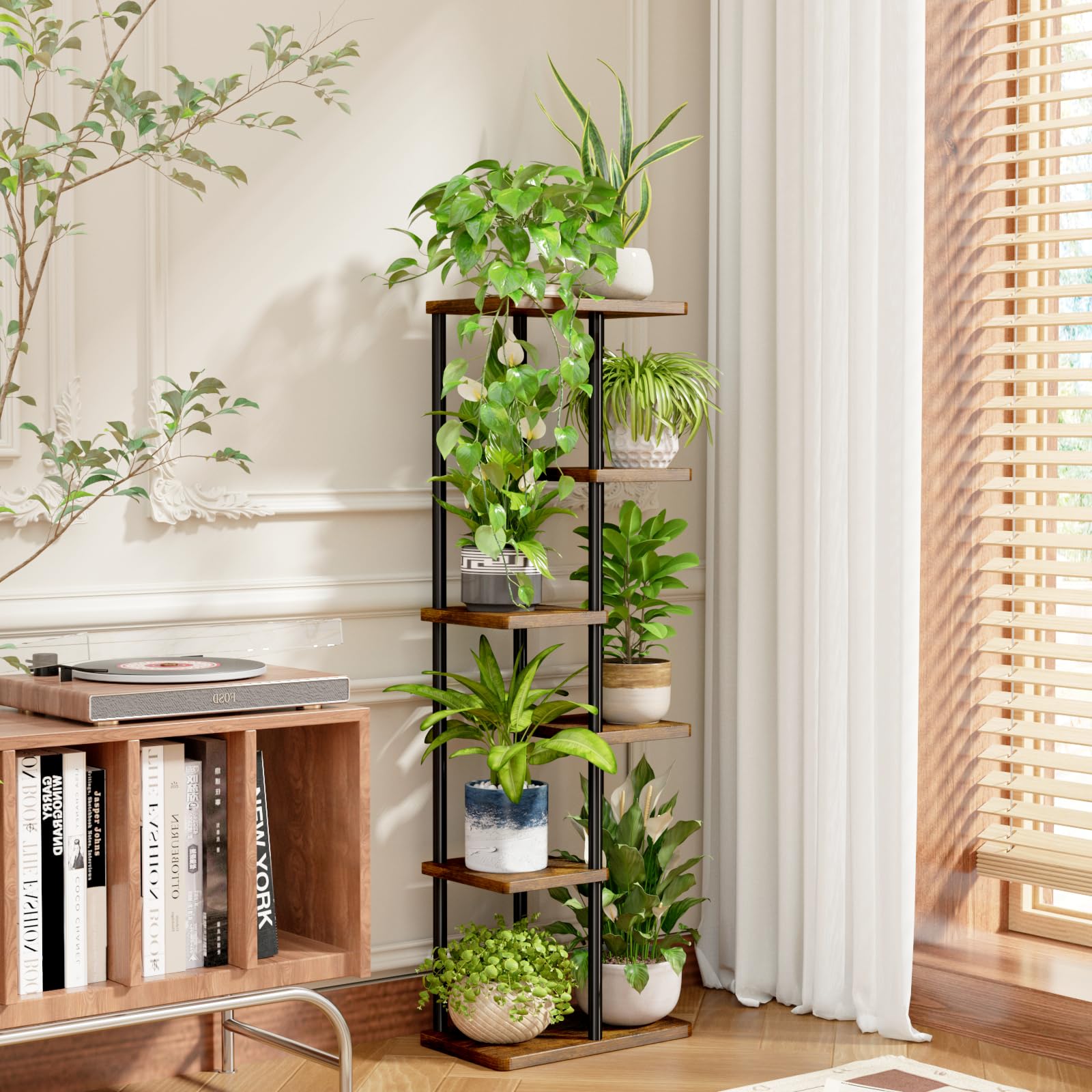 Bamworld styled on balcony showing decorative and space-maximizing benefit