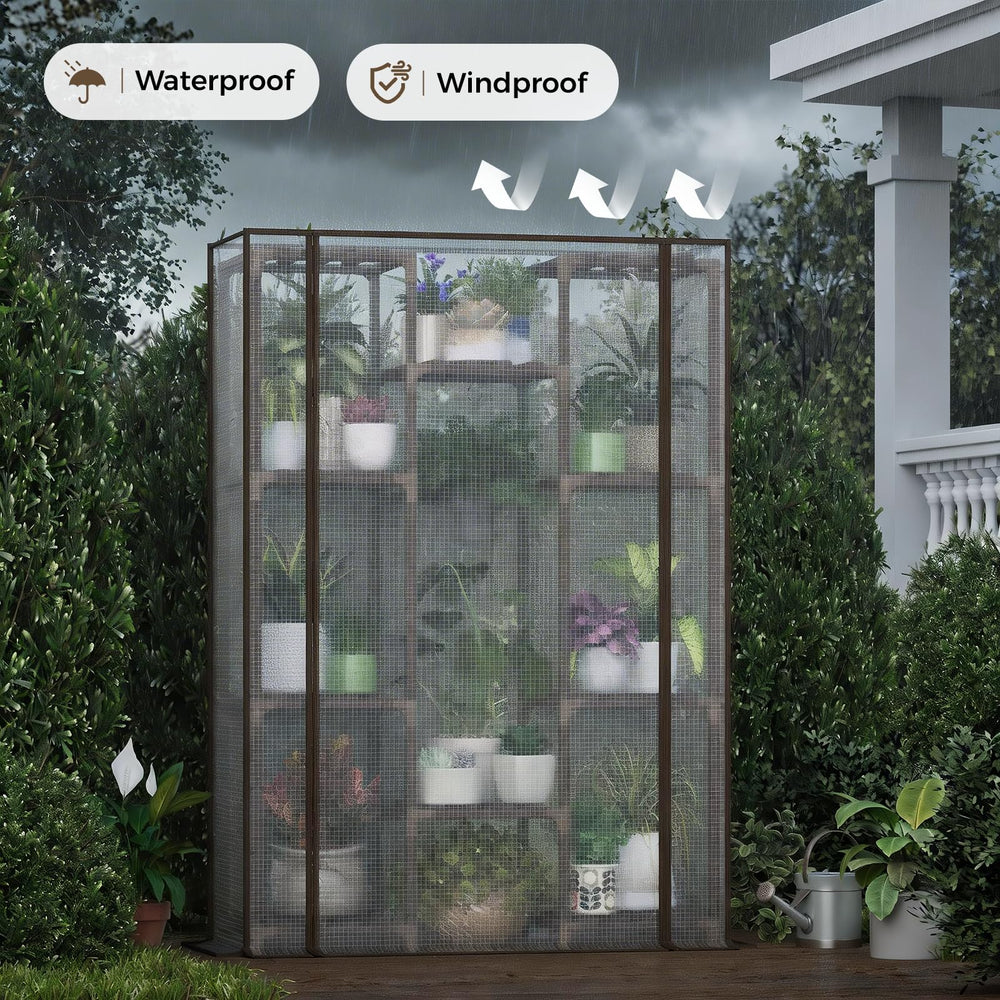 Bamworld lifestyle corner display demonstrating compact vertical greenery and decor benefit