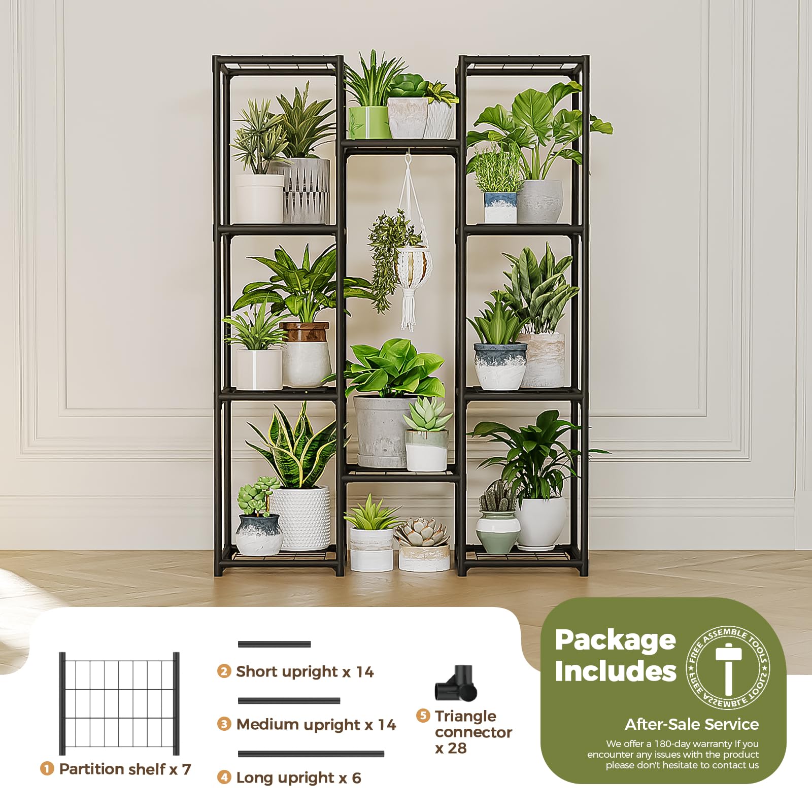 Bamworld in living room with plants demonstrating decorative appeal