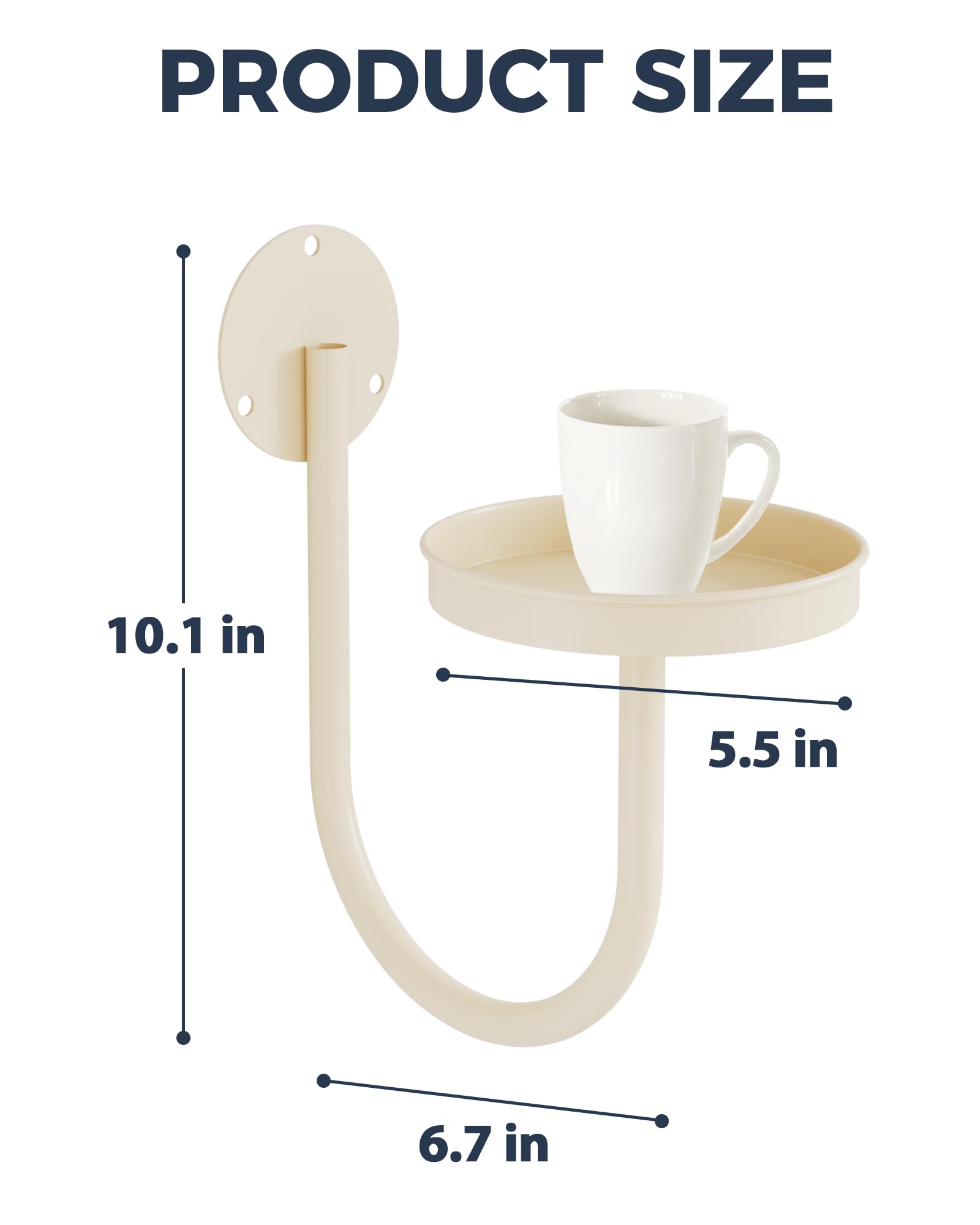 Bamworld mounted holders with pots in home showing space-saving display