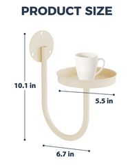 Bamworld mounted holders with pots in home showing space-saving display