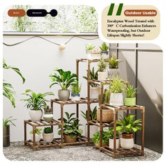 Bamworld shelf installed in a living room corner to maximize floor space