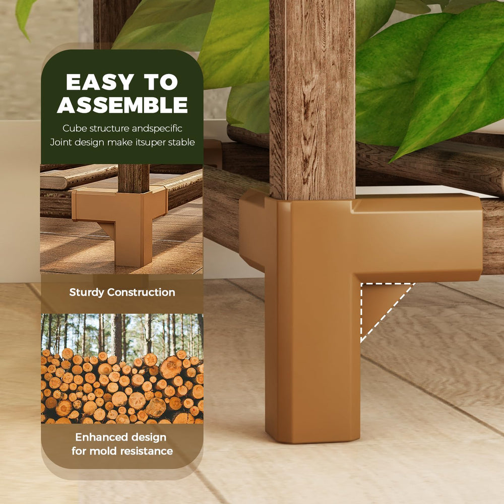 Bamworld scale comparison with ruler showing exact shelf dimensions and capacity