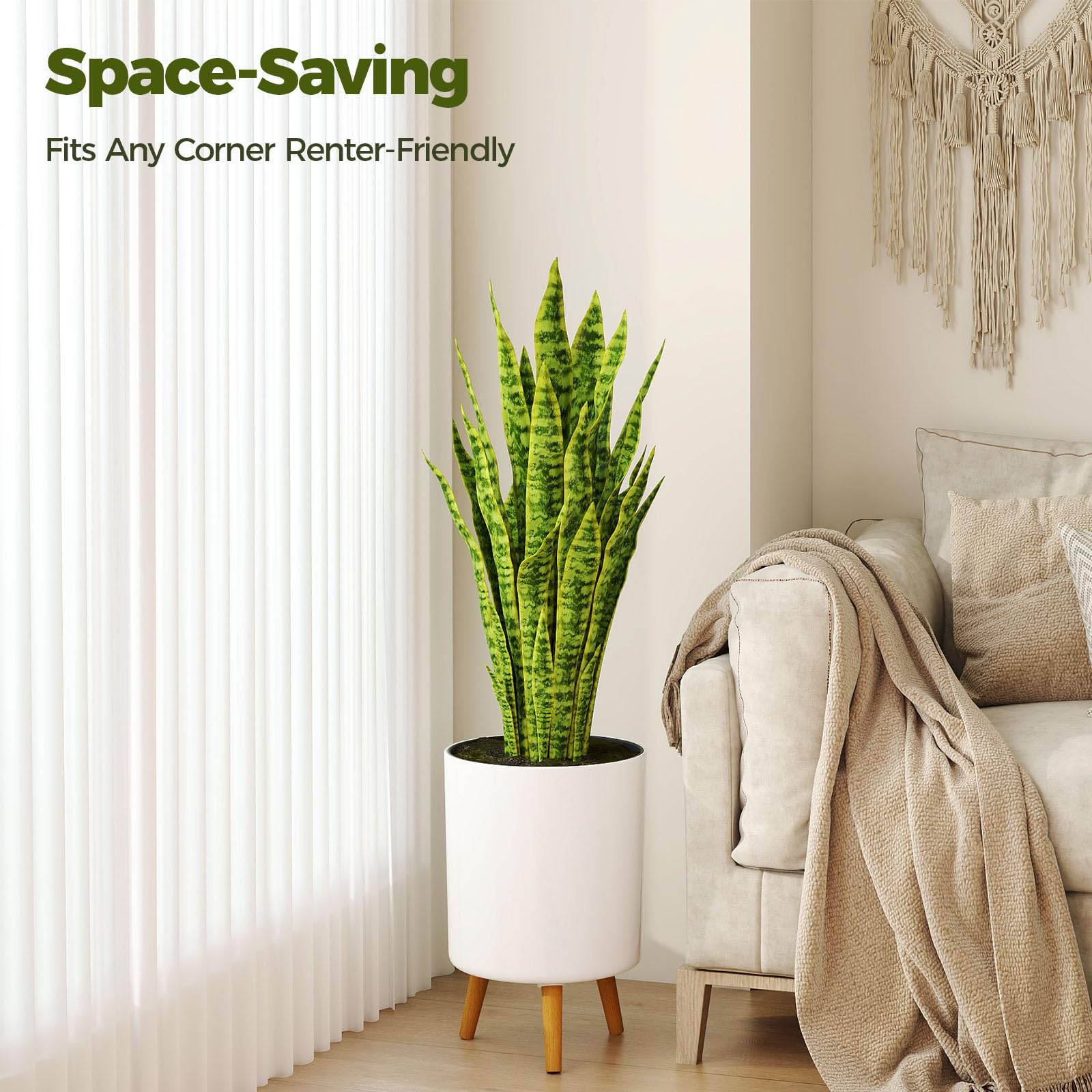 Bamworld smooth PP resin finish for effortless cleaning and durability