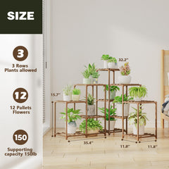 Bamworld close-up of top tier pot showing stable pot placement benefit