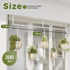 Bamworld wall-mounted hanger in living room showing decorative organization benefit