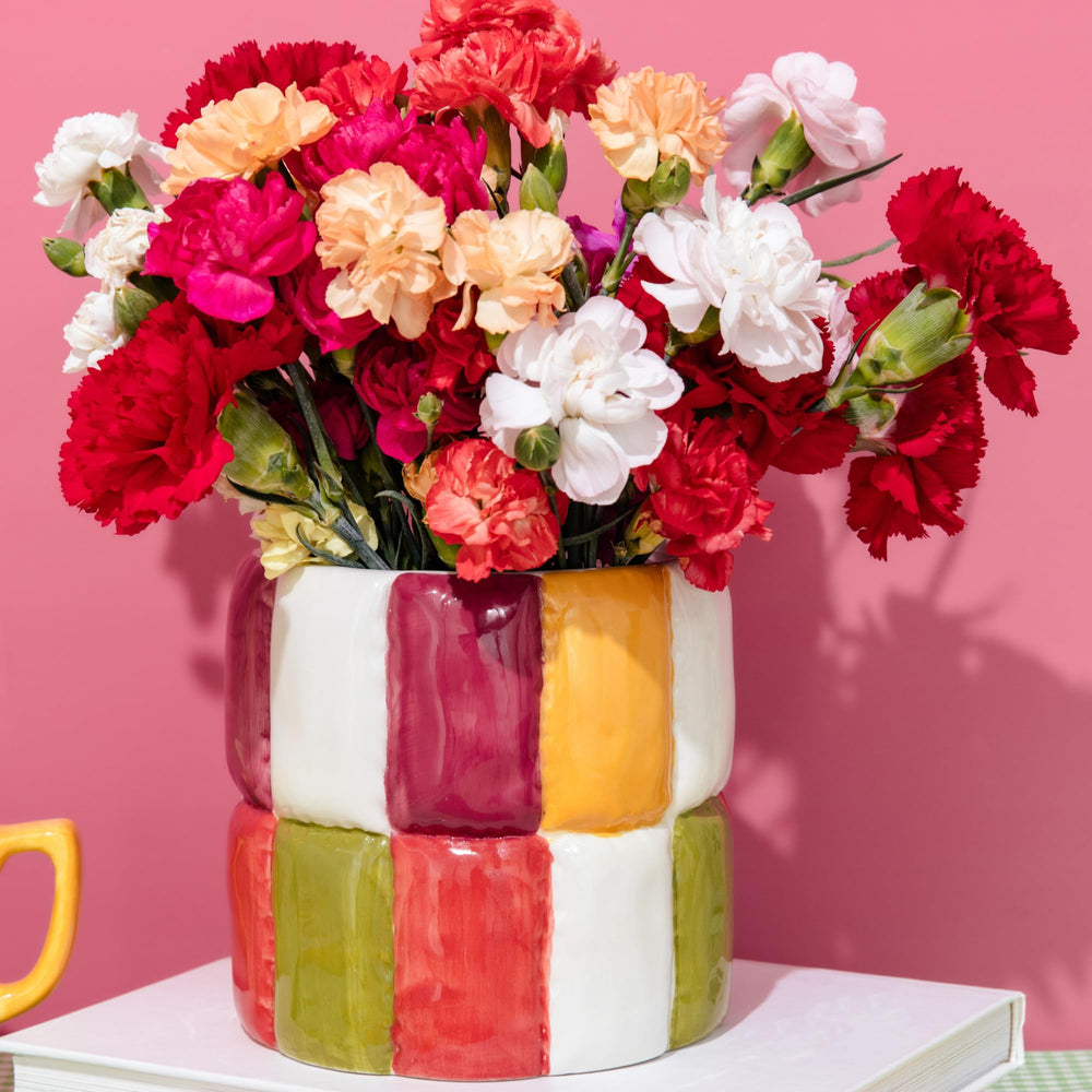 ban.do planter on windowsill illustrating bright accents and natural light benefit
