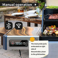 Banbitebq four probe ports close-up enabling simultaneous temperature monitoring