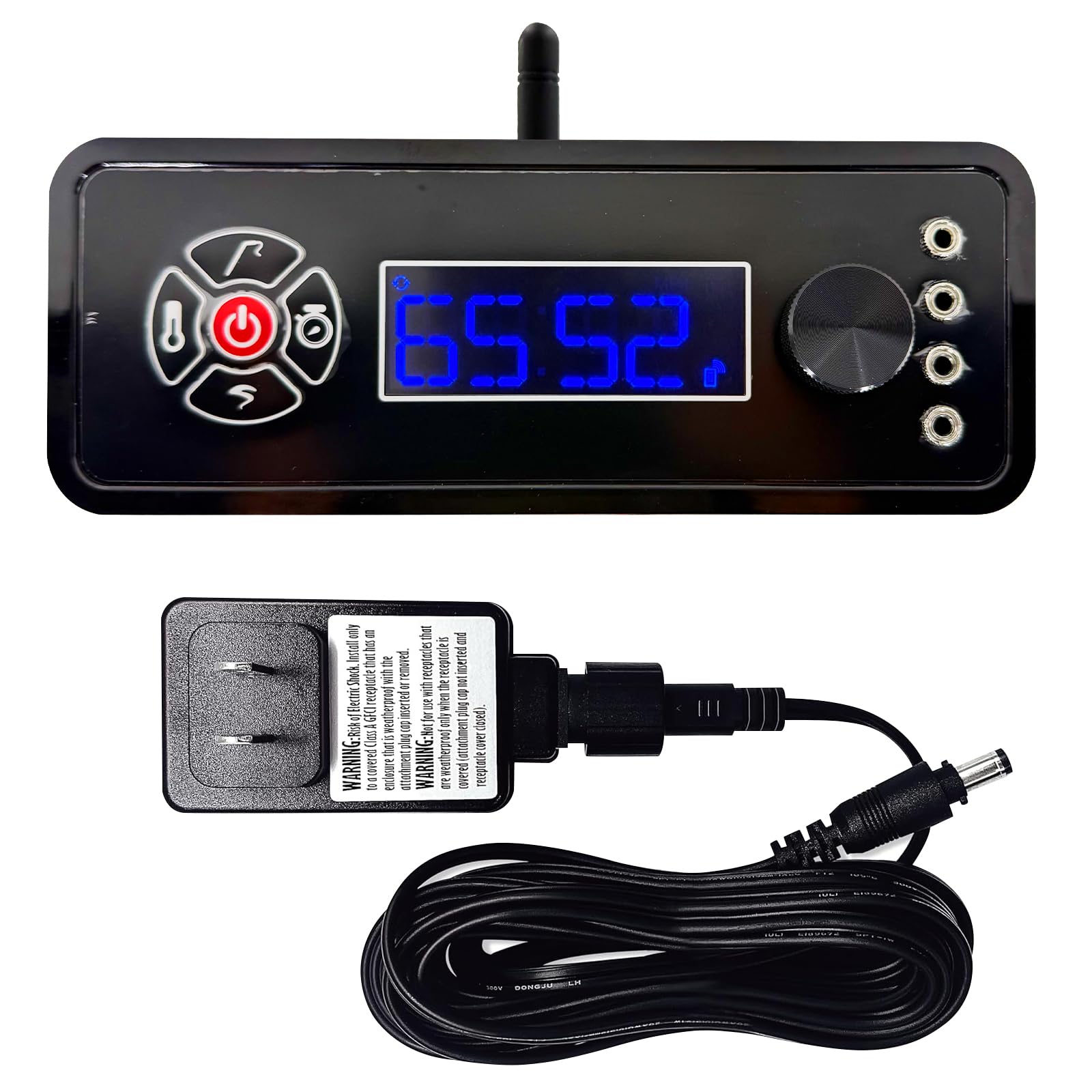Banbitebq front controller panel showing neat layout and easy replacement benefit