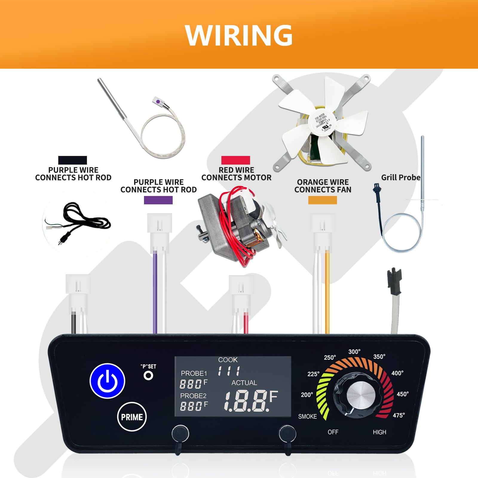 Banbitebq packaging with included parts showing what arrives in the box