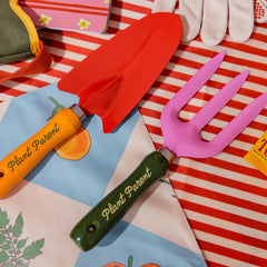 ban.do tools in use while potting plant illustrating precision and easy soil handling