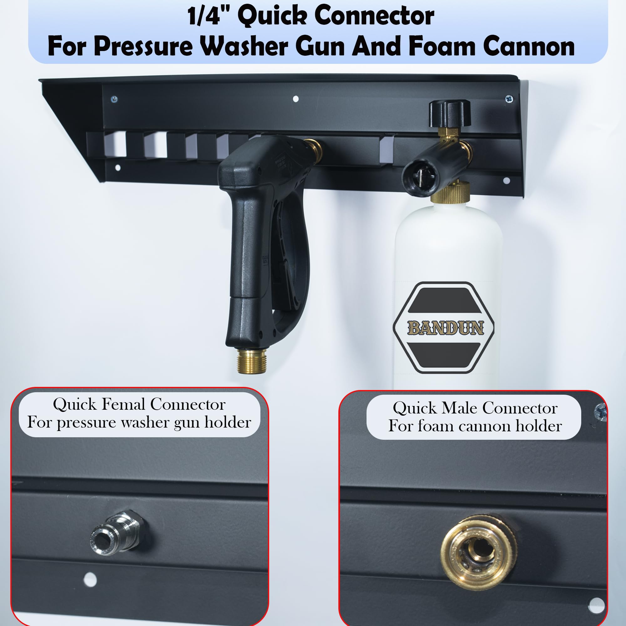 BANDUN stainless-steel finish detail resisting rust for long-lasting outdoor use