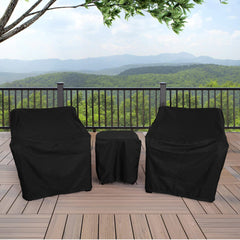 BANER GARDEN top view of coffee table cover showing full coverage