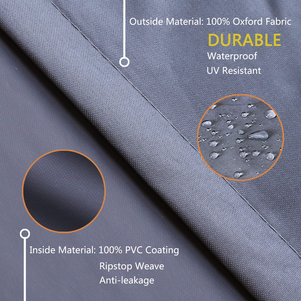 BANER GARDEN waterproof fabric texture close-up for reliable weather protection