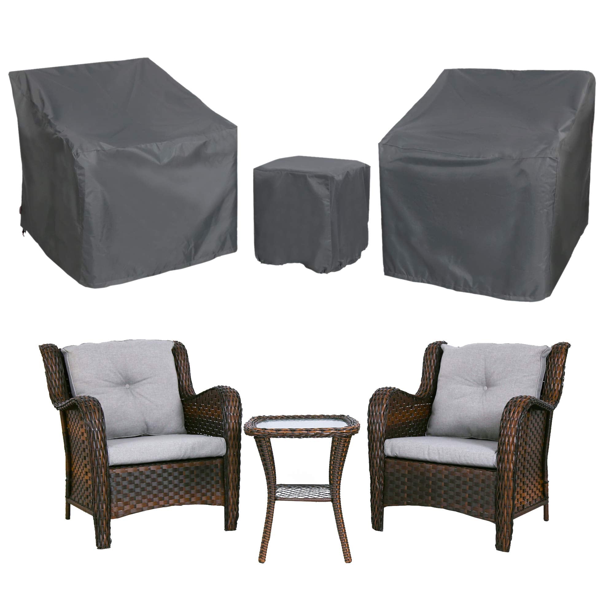 BANER GARDEN folded covers for compact storage and easy handling