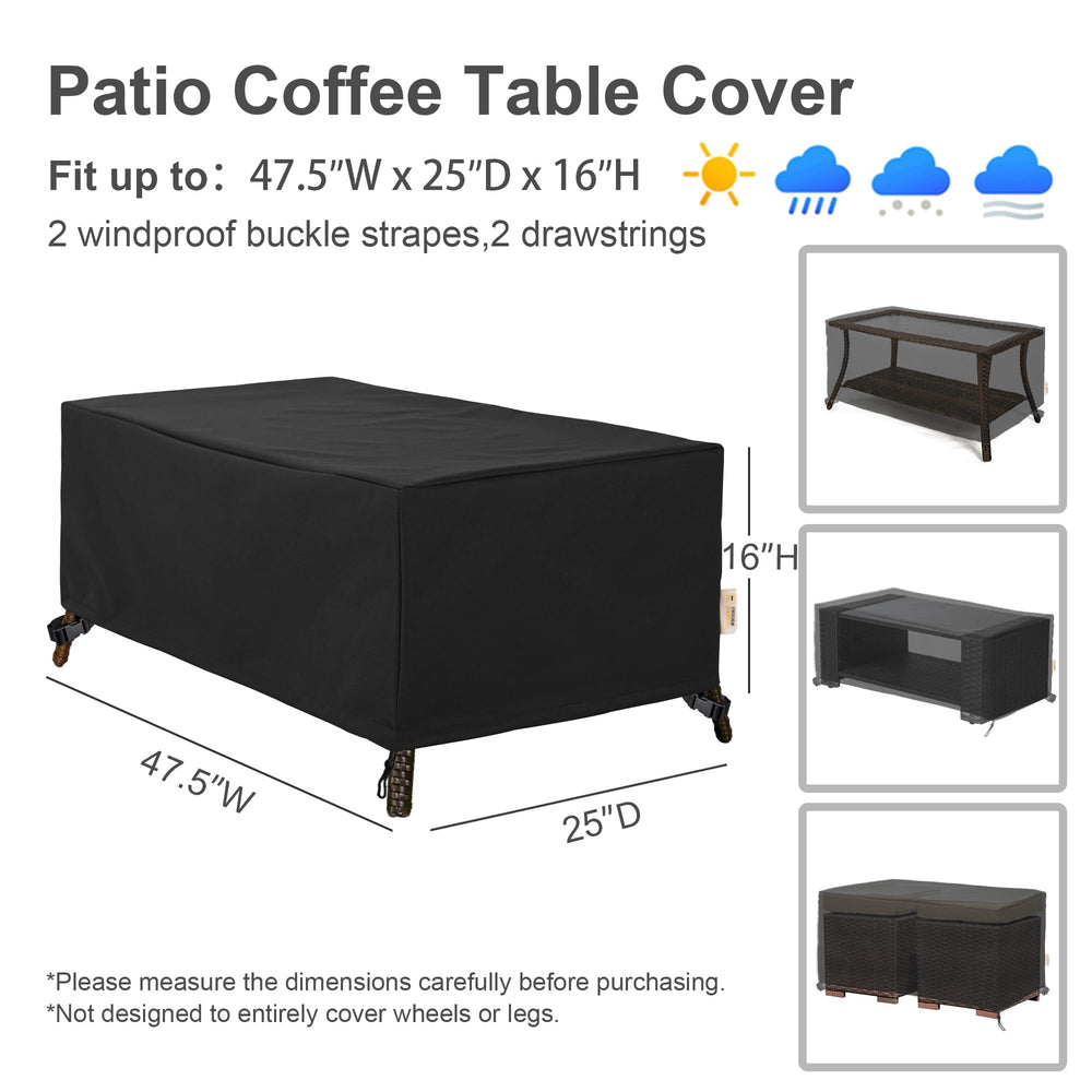 Baner Garden folded covers in storage bag enabling compact offseason storage