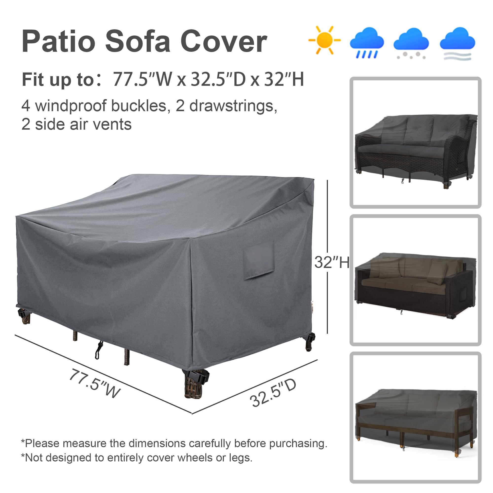 BANER GARDEN folded covers in storage bag for compact seasonal storage convenience