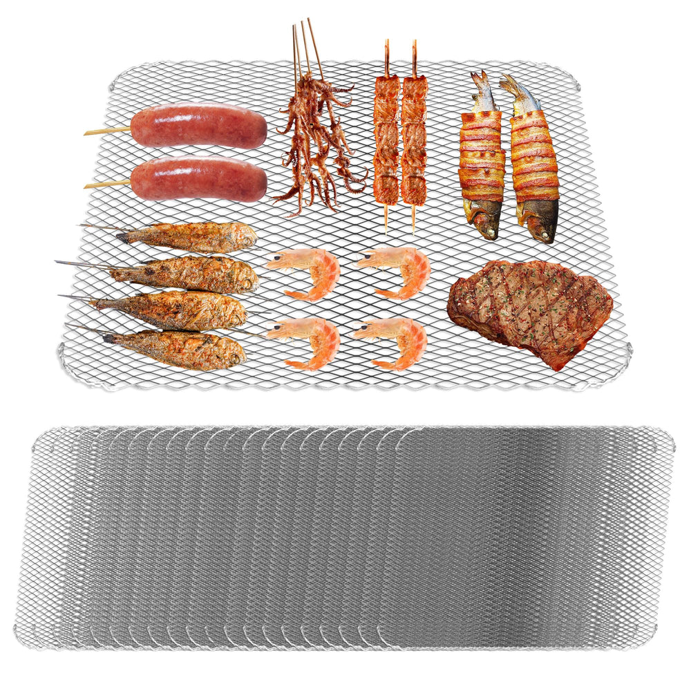 BaokiTook front packaging showing 20 disposable 16x12 grill mats and benefits