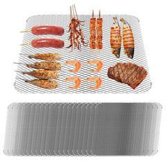 BaokiTook front packaging showing 20 disposable 16x12 grill mats and benefits