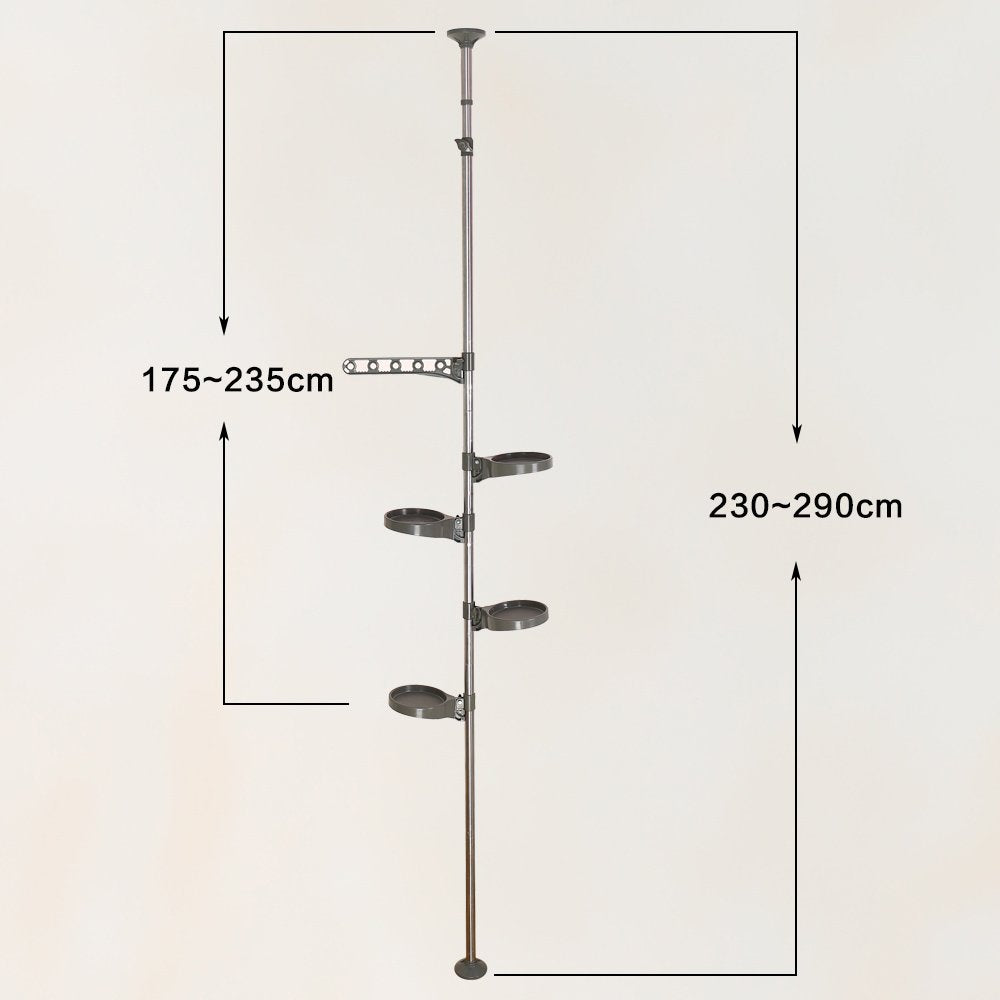 BAOYOUNI in kitchen with herbs showing compact vertical gardening and easy reach