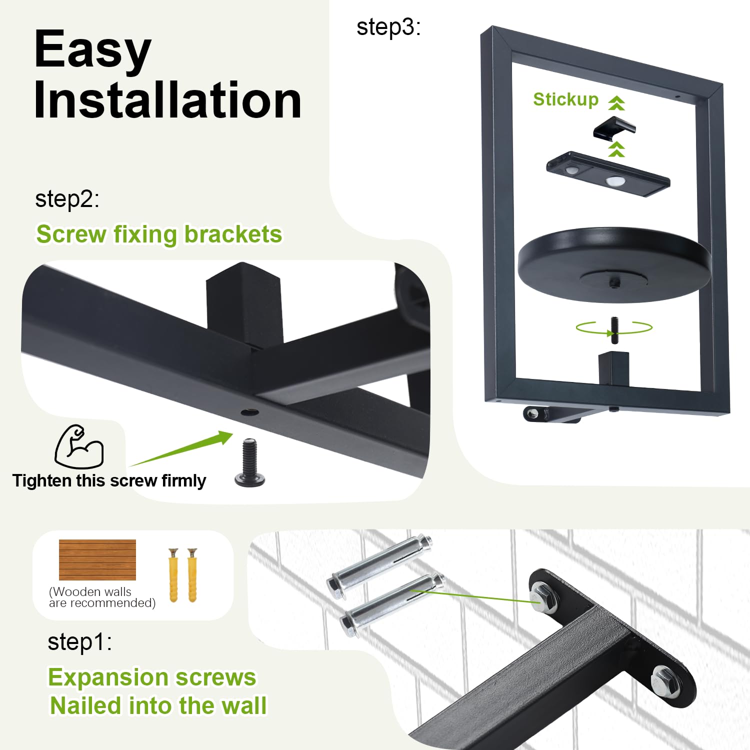 BAOYOUNI thick carbon steel frame texture showing rust-resistant durable construction