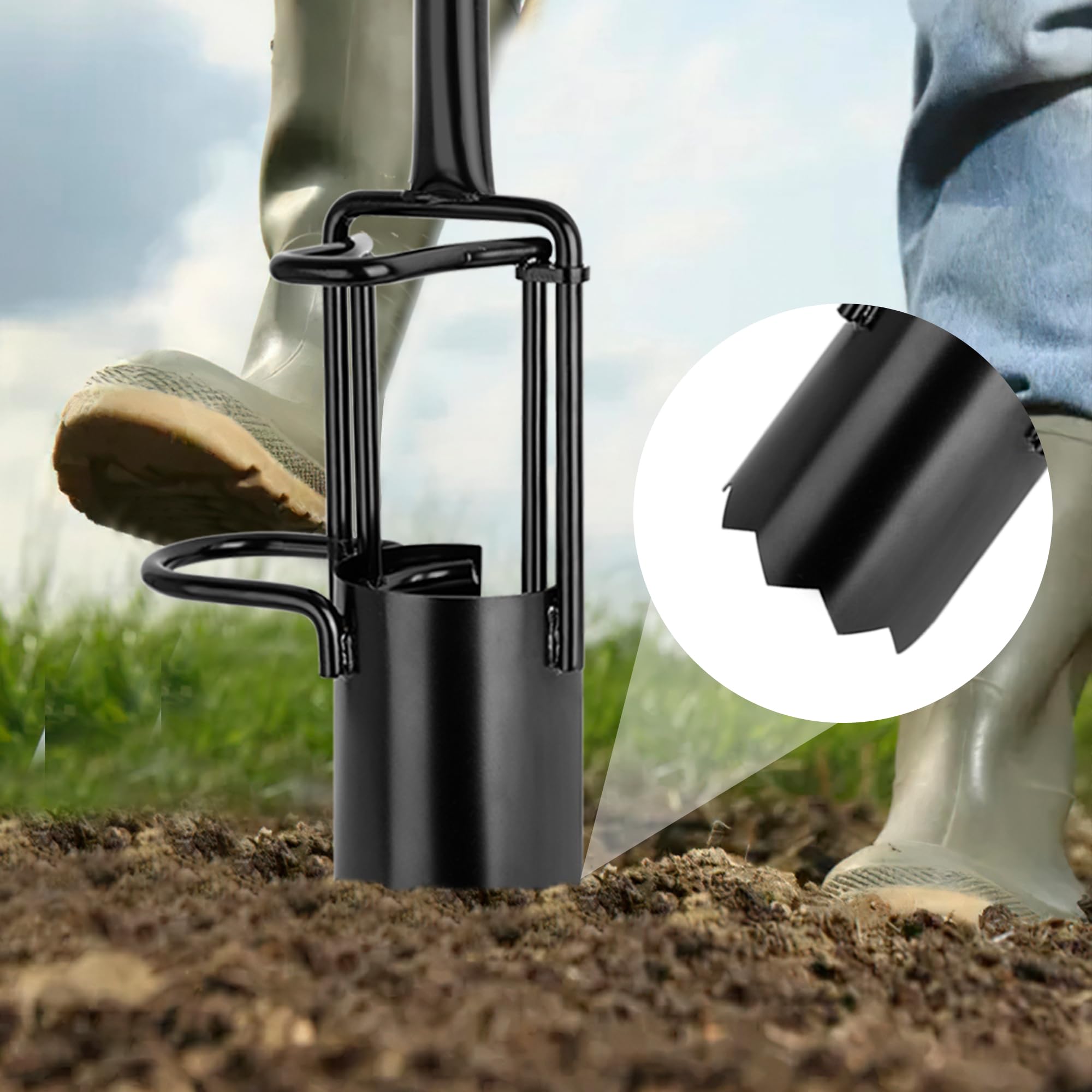 BARAYSTUS dual foot pedals visible delivering balanced downward force