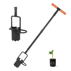 BARAYSTUS front view of bulb planter showing whole tool and benefits