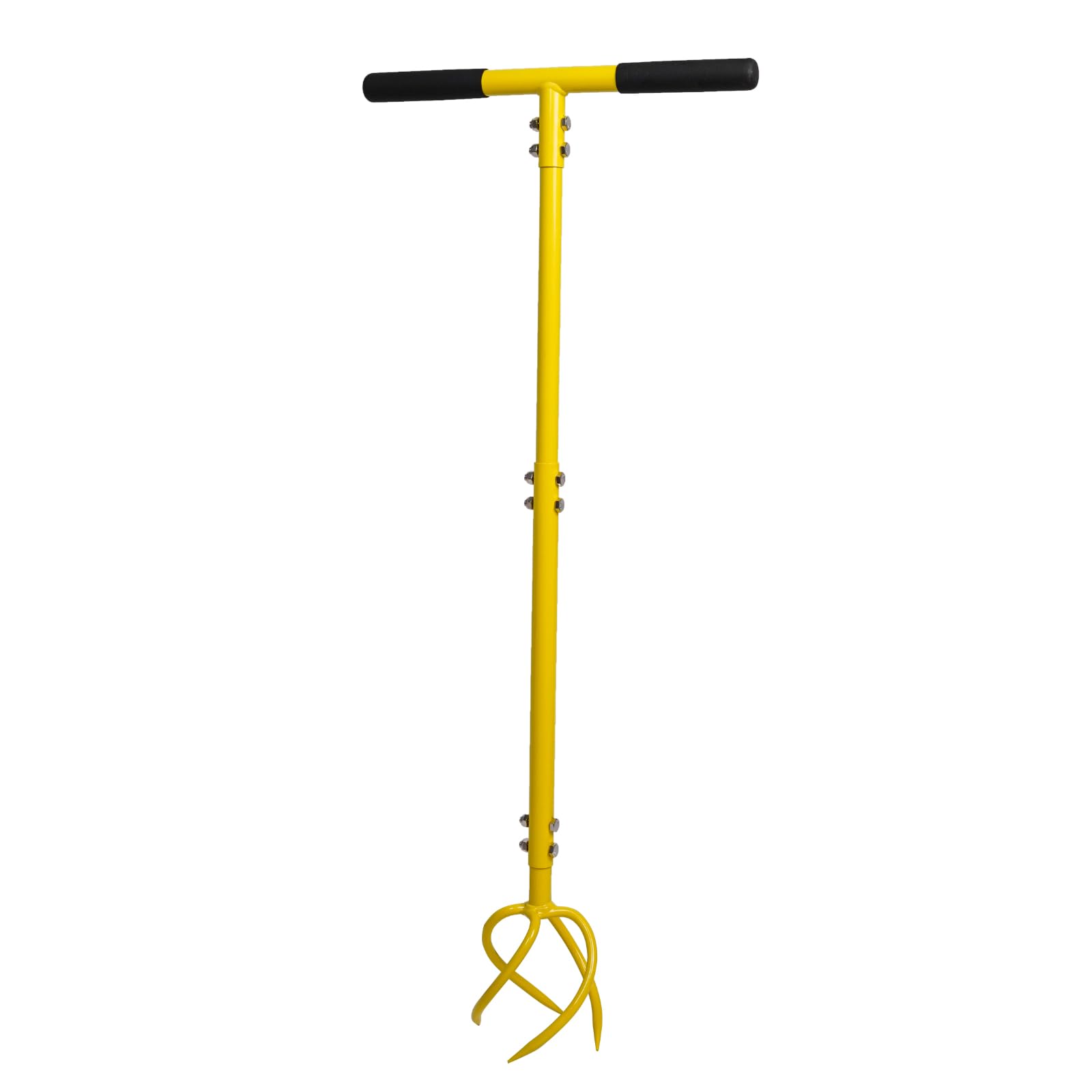 BARAYSTUS front view of hand tiller showing full tool and benefits