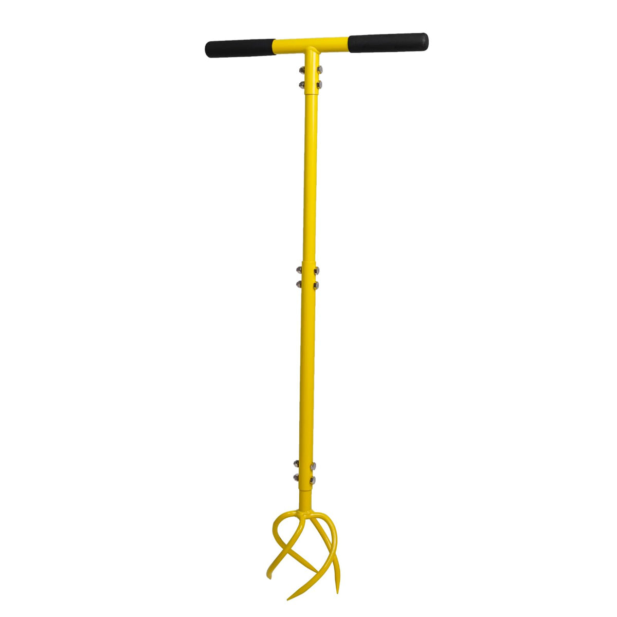 BARAYSTUS front view of hand tiller showing full tool and benefits