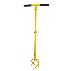 BARAYSTUS front view of hand tiller showing full tool and benefits
