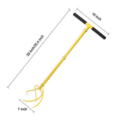 BARAYSTUS handle adjustment detail demonstrating two height positions for comfort