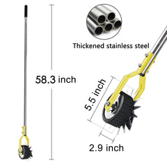 BARAYSTUS handle adjustment mechanism showing three height options