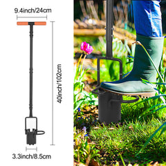 BARAYSTUS close-up serrated base cutting turf for easier penetration