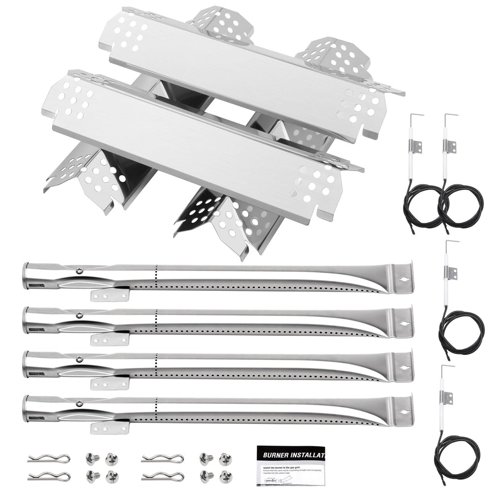 Barbqtime front view kit assembled showing all replacement parts and fast benefits