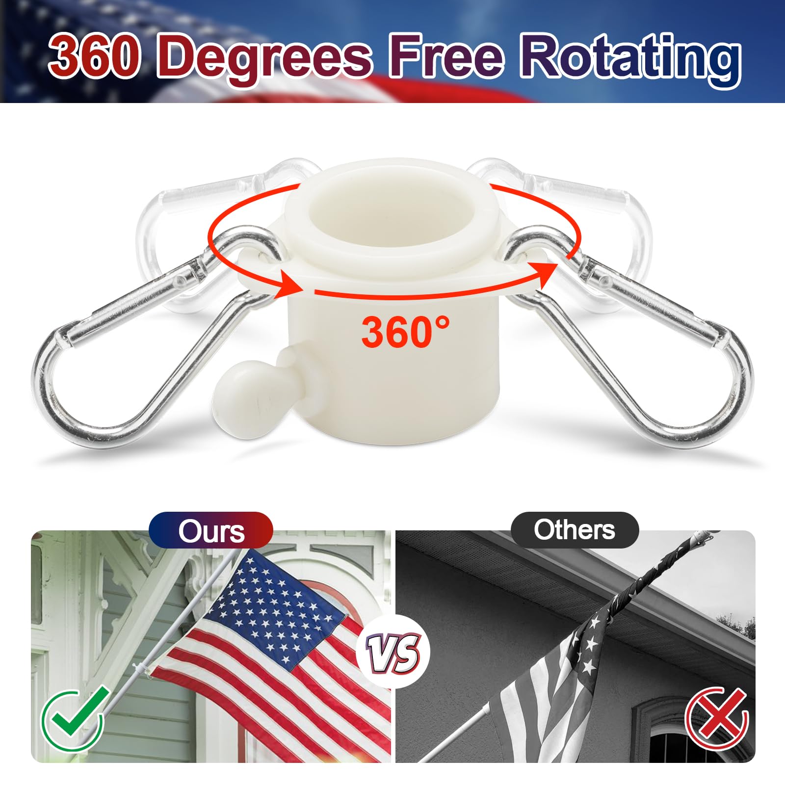 Barcetine aluminum mounting bracket fixed to siding, secure and stable installation