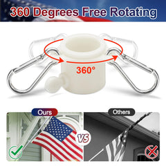 Barcetine aluminum mounting bracket fixed to siding, secure and stable installation