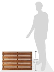 Bare Decor side profile showing 1.5 inch height and sturdy construction