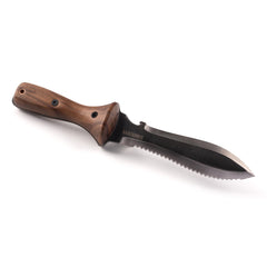 Barebones hori hori blade with etched inch markings for accurate planting depth