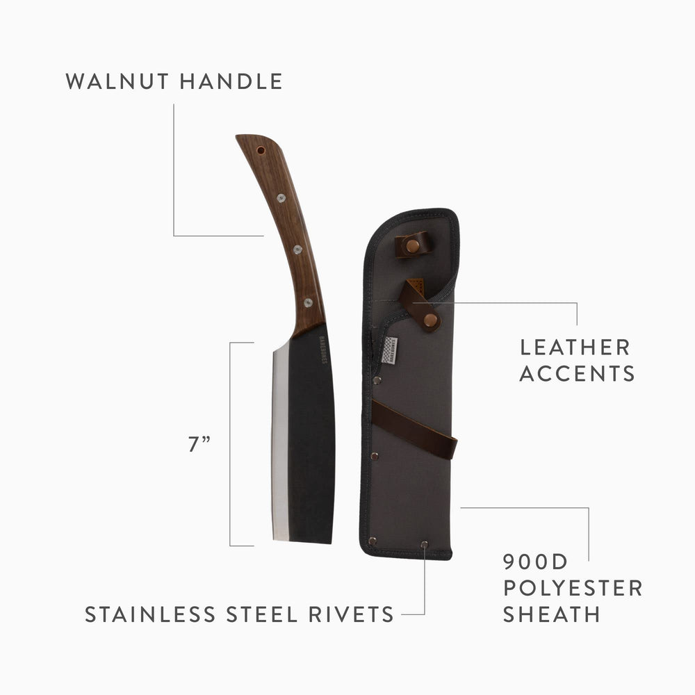 Barebones metal belt clip and sheath on waist for fast, hands-free carry