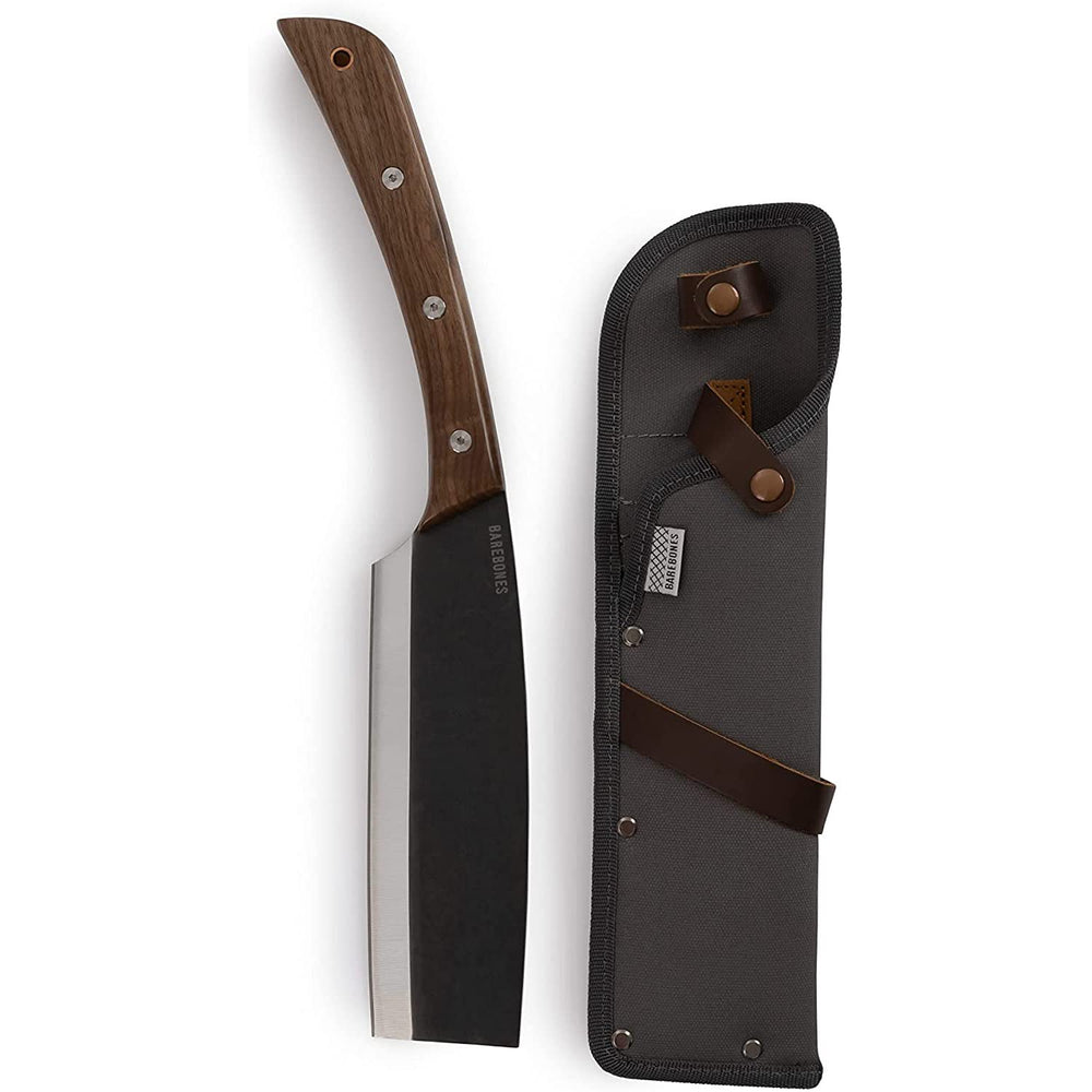 Barebones NATA Hatchet front view showing balanced blade and handle for versatile cutting