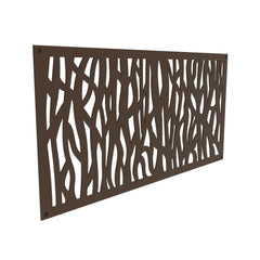 Barrette close-up of sprig umber pattern highlighting durable texture and UV resistance