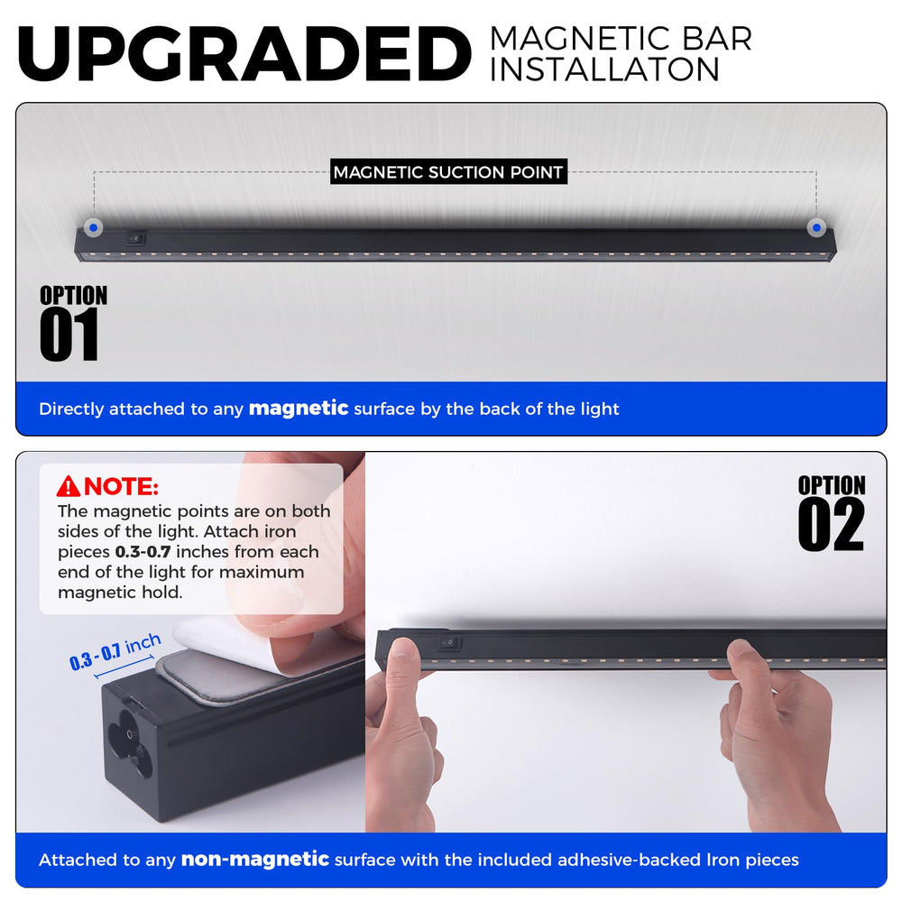 Barrina installation clip secured to shelf demonstrating flexible positioning