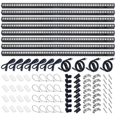 Barrina front packaging showing 8-pack and included accessories for quick setup