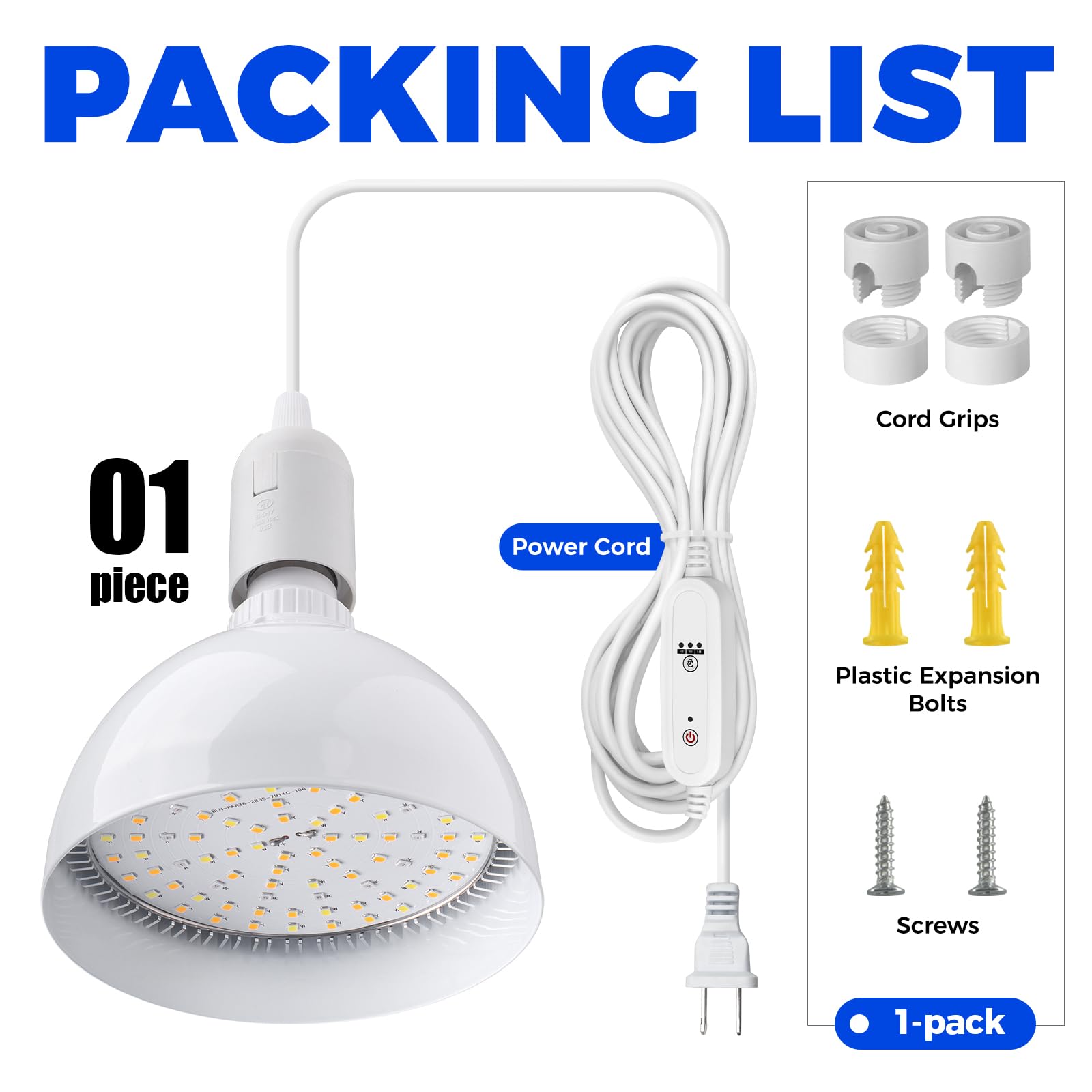 Barrina light illuminating foliage to show bright 2100 lumen benefit for growth