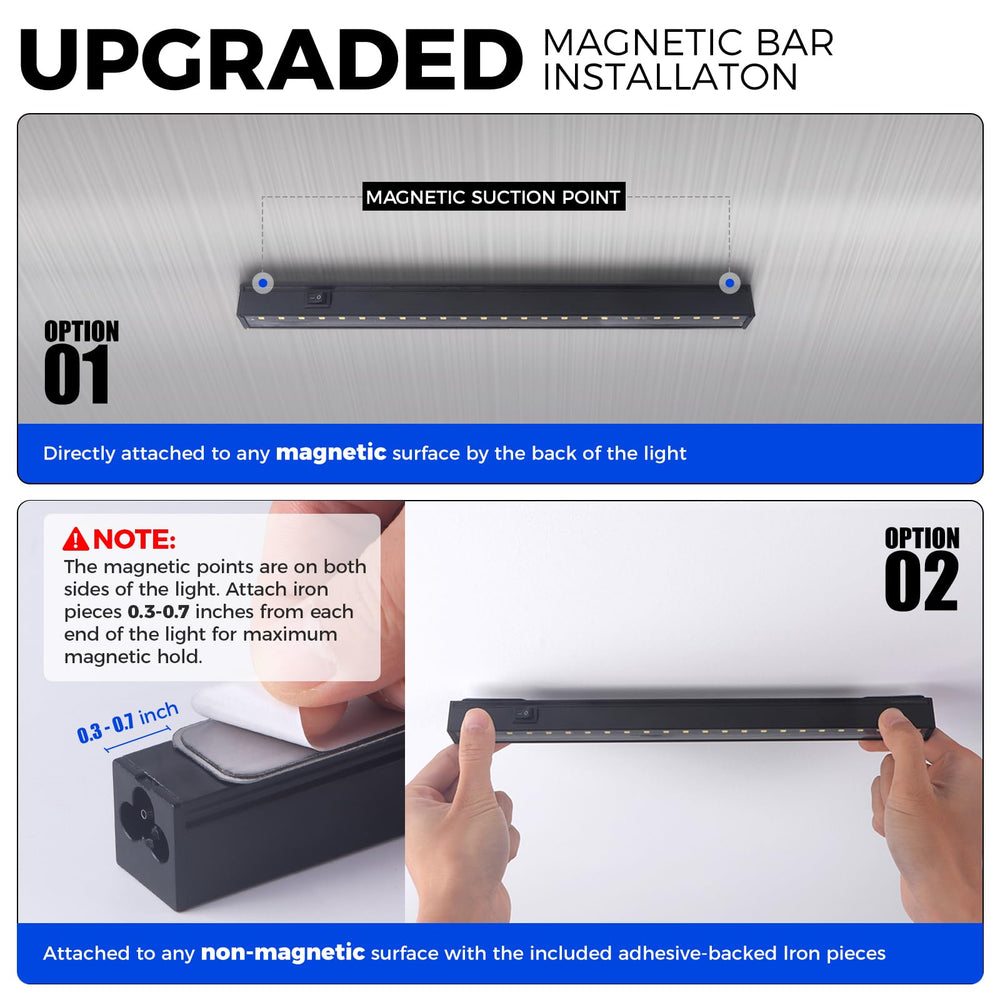 Barrina mounted under shelf illuminating plants with even coverage and growth help