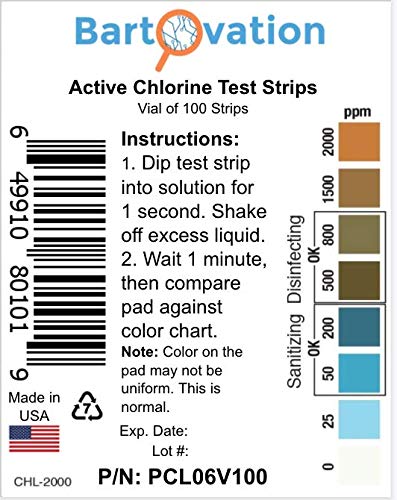 Bartovation strips next to a ruler for scale to show compact 100-count supply